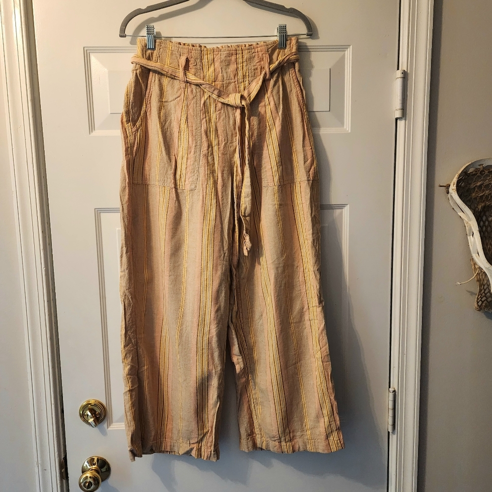Women's American Eagle Wide Leg Linen pants  Size M